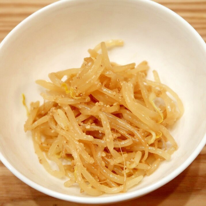 もやしのごま和え☆お手軽・簡単★減塩志向